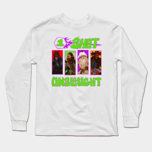 One-shot Onslaught Retro Logo Long Sleeve T-Shirt